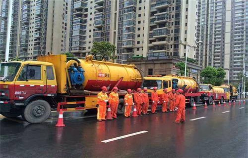 峄城市政管道清淤